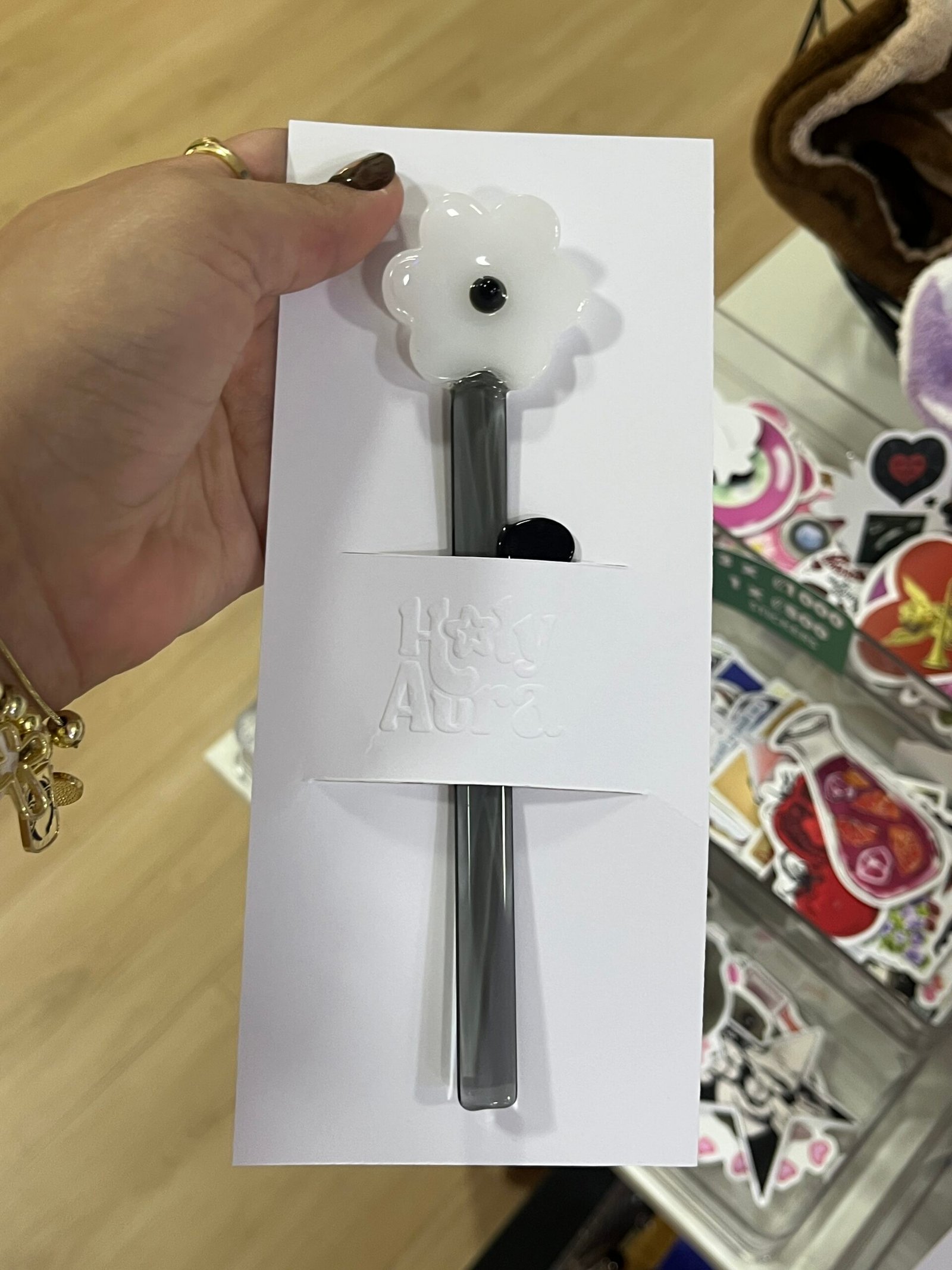 Cuchara de vidrio Cuchara de vidrio
