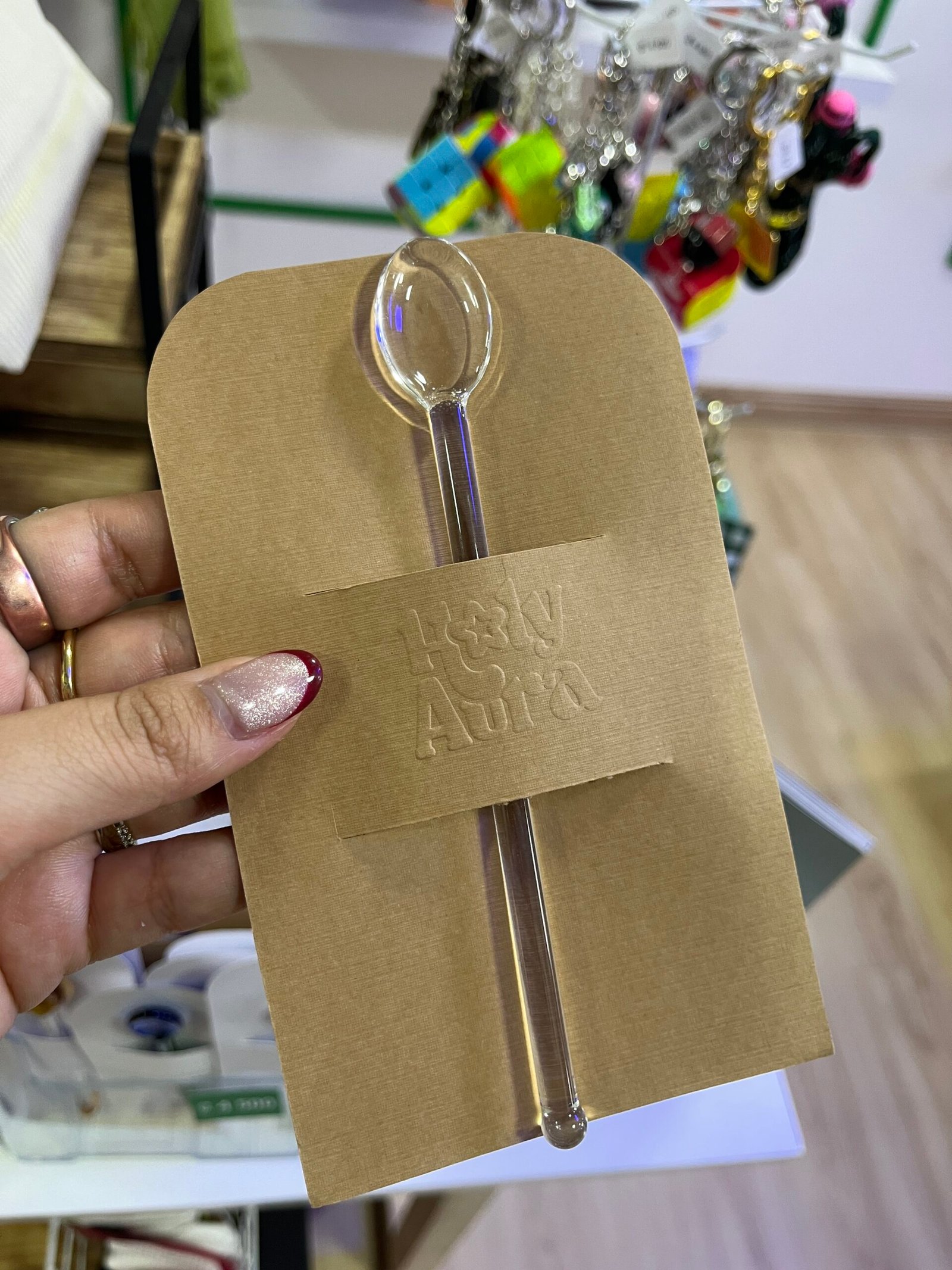 cuchara de vidrio cuchara de vidrio