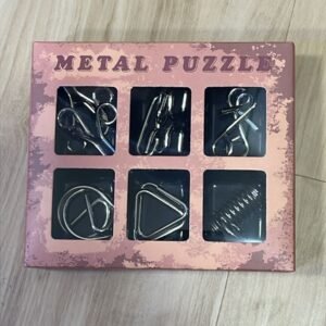 Juego puzzle metal