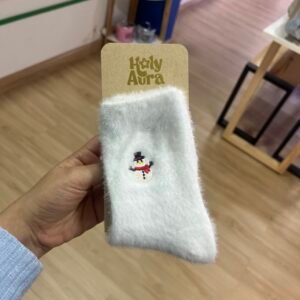 Medias calentadoras navideñas