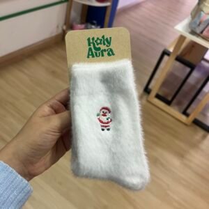 Medias calentadoras navideñas