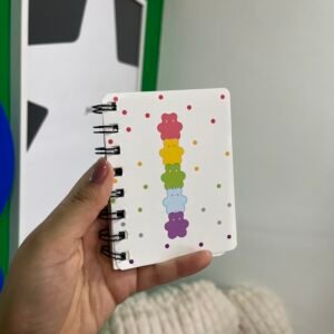 Libreta osos colores