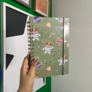 Libreta perro espacial