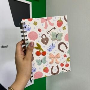 Libreta diseño girly