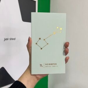 Libreta signo escorpio