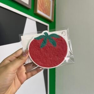 Esponja comprimida de cocina – Tomate