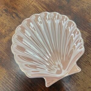 Plato decorativo concha aperlada