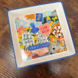 Plato con diseño siciliano