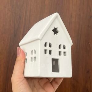 Casa decorativa blanca