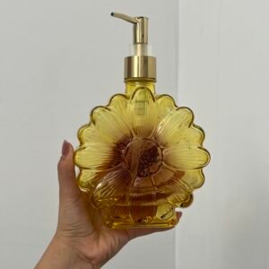 Envase de jabon flor