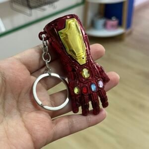 Guante de iron man con gemas del infinito