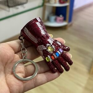 Guante de iron man con gemas del infinito