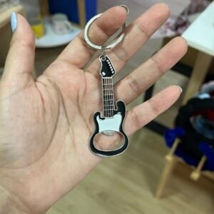Llavero guitarra abridor botella