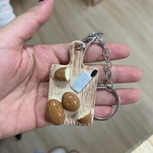 Llavero tabla de picar papa