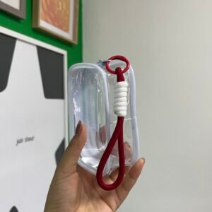 Llavero/bolso celeste