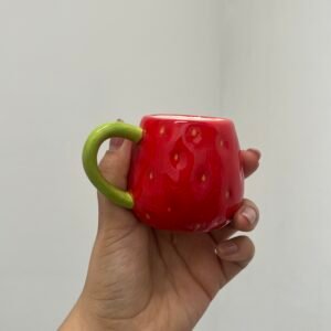 Taza pequeña/expresso de fresa
