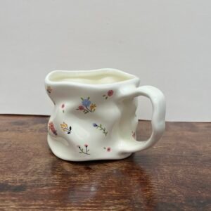 Taza con flores