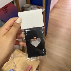 Destapador de botella cartas