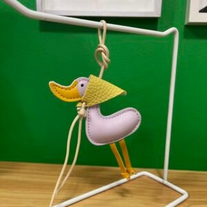 Llavero pato lila